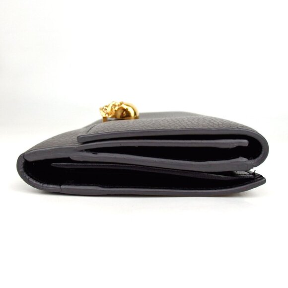 Authentic ALEXANDER McQUEEN 275330・486480 Skull purse leather [Used] - Picture 4 of 12